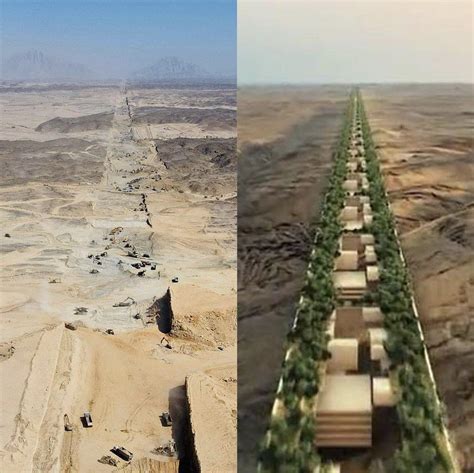 The Line, Saudi Arabia .